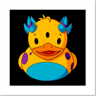 Monster Rubber Duck Posters and Art